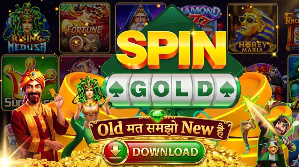 Spin Gold (Yono) Apk Download Bigest Specal Bonus ₹400 play